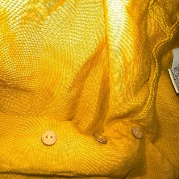 Forever 21 Gold Asymmetrical Buttoned Camisole Dress - Picture 7 of 9